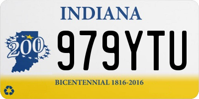 IN license plate 979YTU