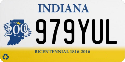 IN license plate 979YUL