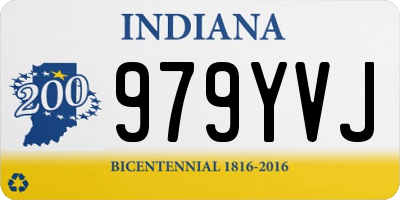 IN license plate 979YVJ