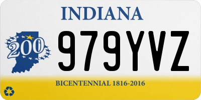 IN license plate 979YVZ