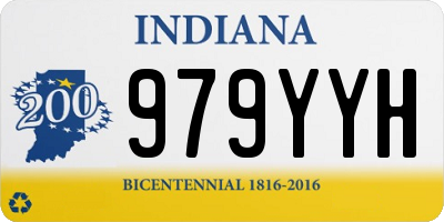 IN license plate 979YYH