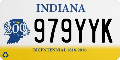 IN license plate 979YYK
