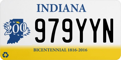 IN license plate 979YYN