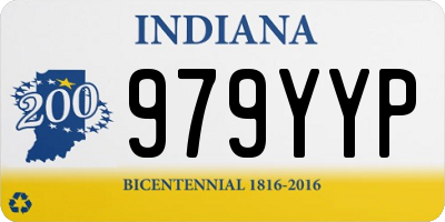 IN license plate 979YYP