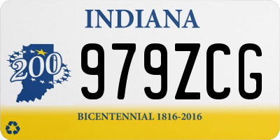 IN license plate 979ZCG