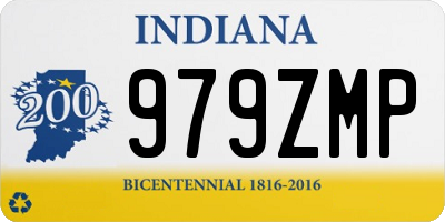 IN license plate 979ZMP