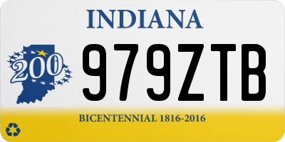 IN license plate 979ZTB
