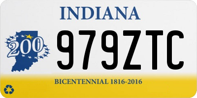 IN license plate 979ZTC