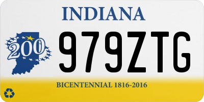 IN license plate 979ZTG