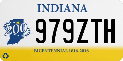 IN license plate 979ZTH