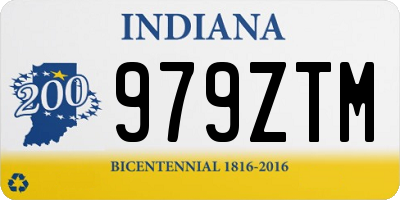 IN license plate 979ZTM