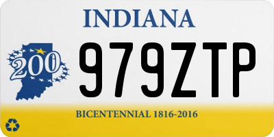 IN license plate 979ZTP