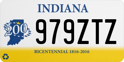 IN license plate 979ZTZ