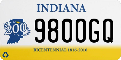 IN license plate 980OGQ