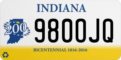 IN license plate 980OJQ