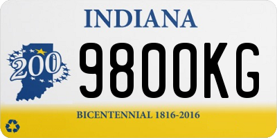 IN license plate 980OKG