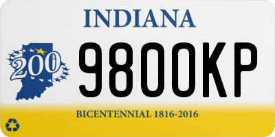 IN license plate 980OKP