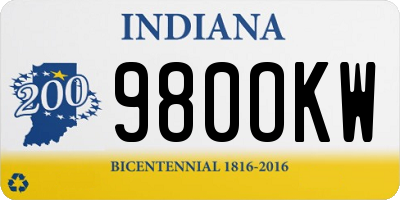 IN license plate 980OKW