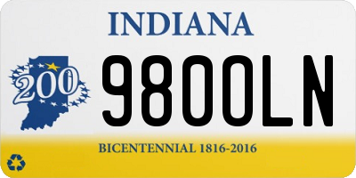 IN license plate 980OLN