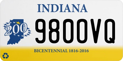IN license plate 980OVQ