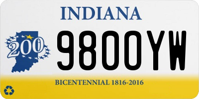 IN license plate 980OYW