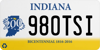 IN license plate 980TSI