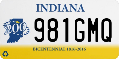 IN license plate 981GMQ
