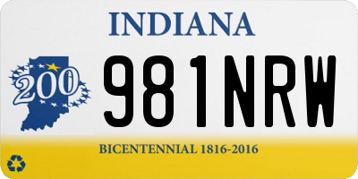 IN license plate 981NRW