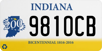 IN license plate 981OCB