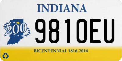 IN license plate 981OEU