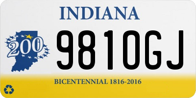 IN license plate 981OGJ