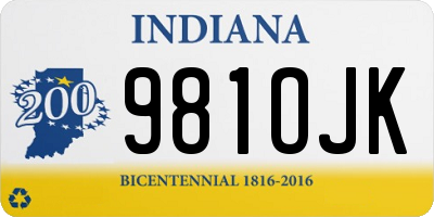IN license plate 981OJK