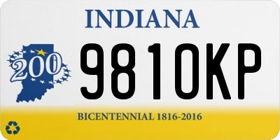IN license plate 981OKP
