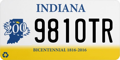 IN license plate 981OTR