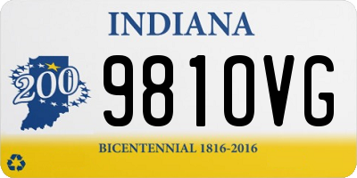 IN license plate 981OVG