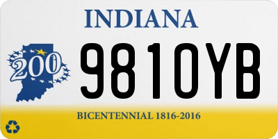 IN license plate 981OYB