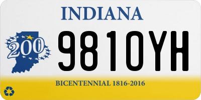 IN license plate 981OYH