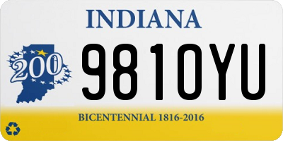 IN license plate 981OYU