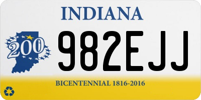 IN license plate 982EJJ