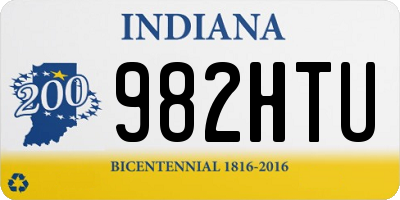 IN license plate 982HTU