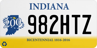 IN license plate 982HTZ