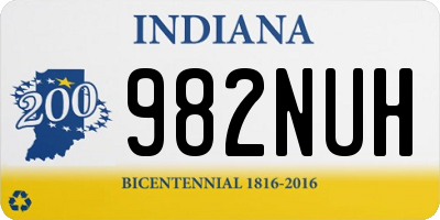 IN license plate 982NUH