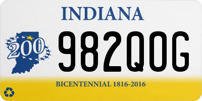 IN license plate 982QOG