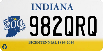 IN license plate 982QRQ