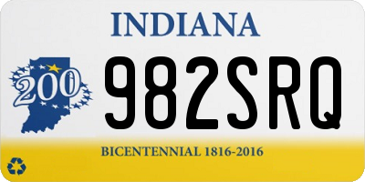 IN license plate 982SRQ