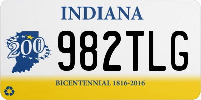 IN license plate 982TLG