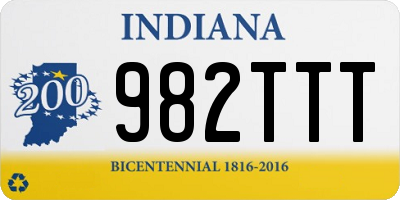 IN license plate 982TTT