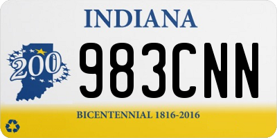 IN license plate 983CNN