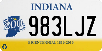 IN license plate 983LJZ