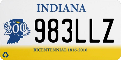 IN license plate 983LLZ
